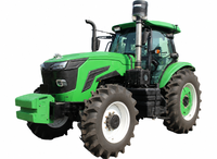 Tracteur agricole 100 CV 12F+12R avec boîte de vitesses shuttle, cabine climatisée, trois sorties hydrauliques, prise de force 540/760 tr/min