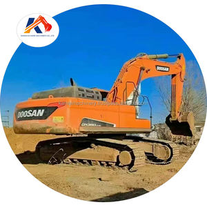 Excavadora usada DOOSAN de Corea del Sur, maquinaria de construcción de orugas hidráulica de segunda mano, excavadora en buenas condiciones DH370, original de segunda mano - Product Image 1