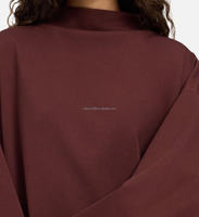 T-shirt Willson Essential élégant à col rond, grande taille, 100 % coton, coupe décontractée, style modeste pour les filles portant le hijab, printemps-été, maxi