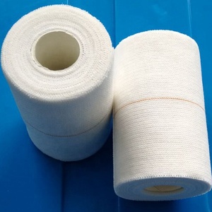 Elastoplaste <span class=keywords><strong>Elastoplast</strong></span> Tensoplast Bande adhésive élastique physique en coton poids lourd ligne jaune blanche pour le sport - Product Image 4