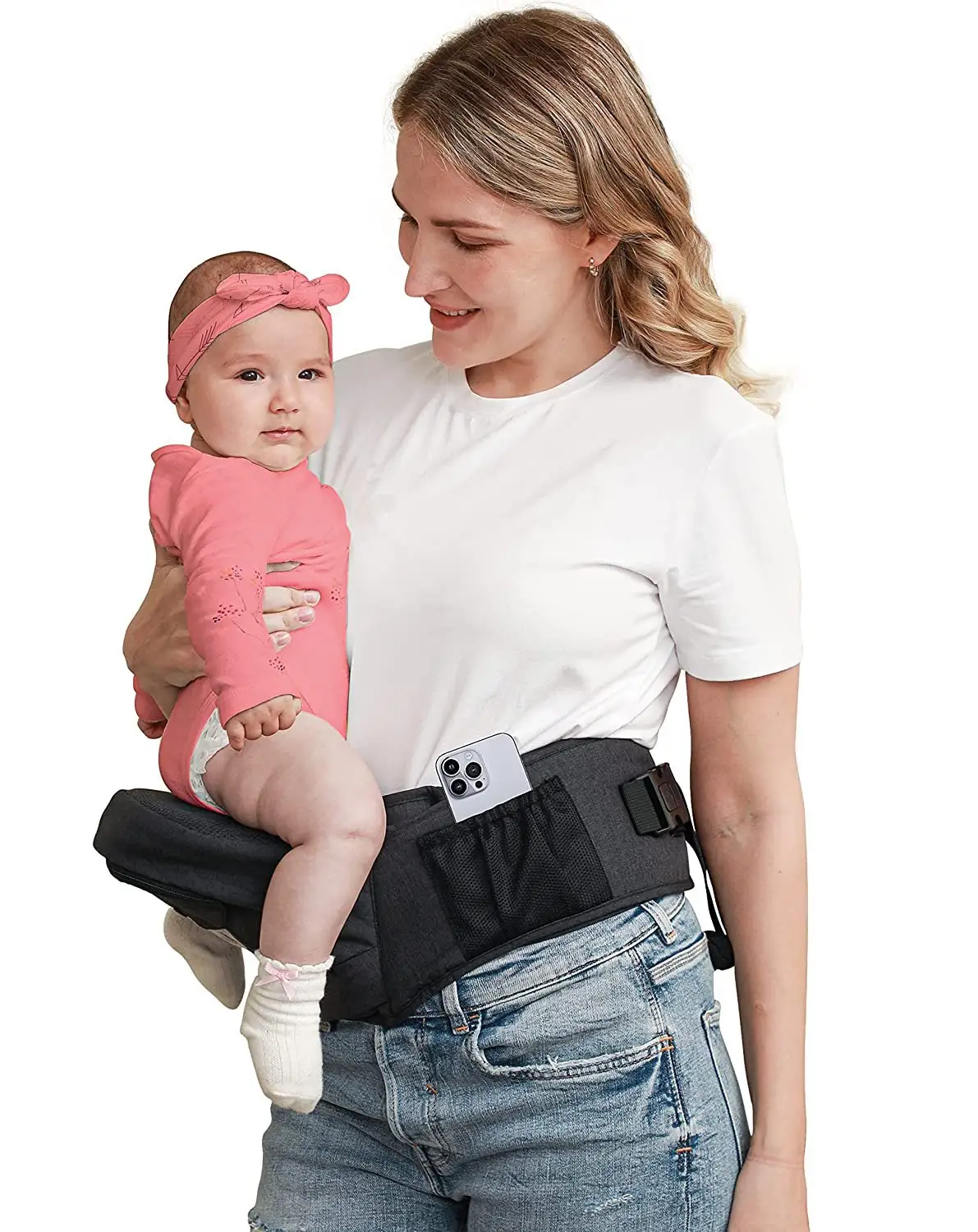 Vente en gros de tabouret de taille pour bébé, porte-siège confortable pour bébé, facile à transporter en sortant pour les bébés