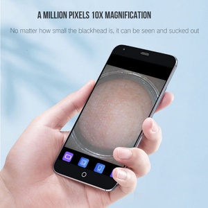 เครื่องมือกำจัดสิวเสี้ยนคุณภาพสูง พร้อมกล้อง USB ชาร์จซ้ำได้ เครื่องดูดสิวขนาดเล็กพกพาสะดวก เครื่องมือดูแลผิวหน้าไฟฟ้าสำหรับผู้หญิง - Product Image 3