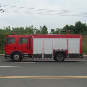 Sinotruk Howo Marca 290hp Pumper Camión de lucha contra incendios con transmisión manual Combustible diésel Nueva condición Precio competitivo