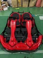 Go-Kart eléctrico de doble asiento para niños y adultos Motor alimentado por batería de litio para diversión al aire libre