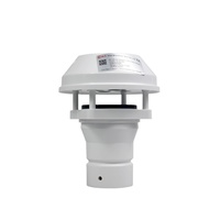 Capteur de vitesse et de direction du vent RK120-09 haute précision 3 %, 0,12 W, 0-70 m/s, 3 ultrasons compacts, plage de température -20-+50 °C