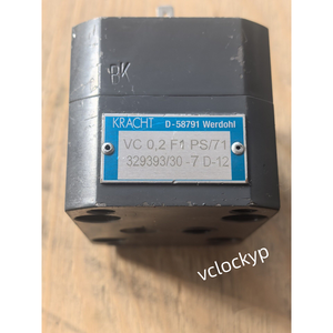 Nuevo Medidor de Flujo KRACHT VC 0.2 F1 PS/71 Envío Rápido FedEx o DHL - Product Image 3