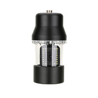 Enregistreur DVR 7 pouces caméra de pêche sous-marine avec température de profondeur 360deg caméra panoramique rotative 200m à 500m