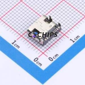 TYPE-611-T3 USB Connector SMD Connector ( Connector Type: Type-C )( Gender: Female )( Mounting Type: Horizontal Mount ) - Product Image 2