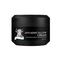 Soins de la peau végétaliens naturels pour le suif de boeuf Crème hydratante pour hommes anti-âge pour le visage