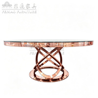 Tables de salle à manger modernes et populaires, vente en gros d'usine, tables de mariage polyvalentes pour événements et banquets, mobilier de location, table de salle à manger