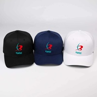 Casquette de baseball réglable en polyester de haute qualité, personnalisable avec broderie, casquette de baseball à 5 panneaux
