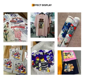 Qinyu 21cm 30cm 33cm 60cm 45 cm Direct to film DTF film heat transfer PET transfer paper