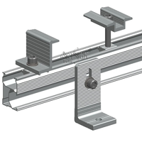 Système de montage de panneaux solaires moins cher, supports en aluminium OEM en forme de L pour toit métallique, support de fixation pour panneaux solaires |   Art Sign