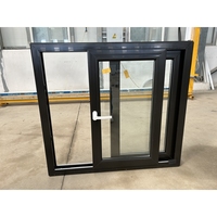Ventana Corredera con Marco de UPVC HONOR con Mosquitera, Diseño Simple y Moderno, Ventanas de UPVC