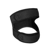 Genouillère en silicone intégrée avec protection contre les chocs et soulagement de la pression pour un soutien stable, idéale pour la course à pied, le jogging, le basketball et l'entraînement.