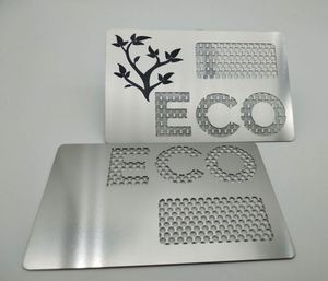 Hot Sell Metal Business Card Stainless Steel Metal Grinder Card - Product Image 1