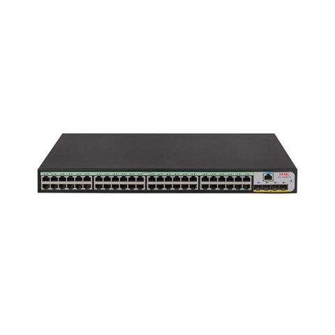 H3C S5590-48T4XC-EI Ethernet Switch with 48 10/100/1000Base-T Ports,4 1G/10GBase-X SFP Plus Ports and 1 Slot