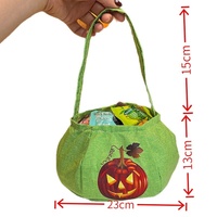 Sacs à bonbons et pochettes cadeaux en forme de citrouille pour enfants pour Halloween