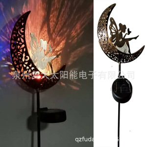 Lampe solaire féerique LED pour jardin, à piquer, changeant de couleur, résistante à l'eau, décoration extérieure - Product Image 4