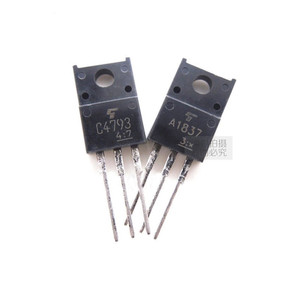 SaNzia 5 PCS 2SC4793 2SA1837 C4793 A1837 230V 1A TO220F Transistor De 3 Pines (Size : 2SC4793