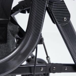 Deambulatore Leggero in Alluminio MZU per Anziani, Ausilio per la Riabilitazione e Dispositivo Anti-Caduta per Sedersi e Camminare - Product Image 3