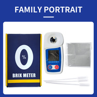 Portable Handheld Brix Refractometer 0-35% with ATC Customizable OEM Consumer Electronics