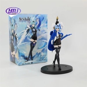 หุ่นอะนิเมะ PVC, 18ซม. <span class=keywords><strong>Eula</strong></span> Figure หุ่นการ์ตูนน่ารัก Klee paimon <span class=keywords><strong>EULA</strong></span> Figurine Hu TAO สำหรับสะสมโมเดลของขวัญ - Product Image 4