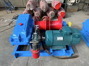 מנוף חשמלי JK5T בעל שני תופים, מהירות גבוהה, 5 טון, כבל פלדה כבד, להרמת סירות/מזחים - Product Image 2