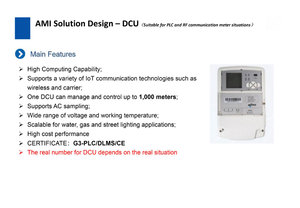 Soluzione Gomelong AMI Smart Meter: Misurazione Sicura Prepagata/Postpagata, Multi-Comunicazione, Anti-Manomissione - Product Image 2