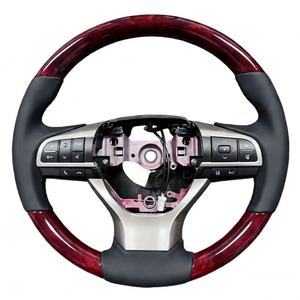 Volante de Cuero y Madera Personalizado para <span class=keywords><strong>Lexus</strong></span> IS350 <span class=keywords><strong>IS200</strong></span> IS460 GX470 ES350 SC430 RC350 LC500 IS359 - Product Image 4