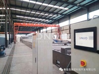 Machine de formage de tuiles de toiture ondulées décoratives en plastique renforcé de fibres de verre GRP