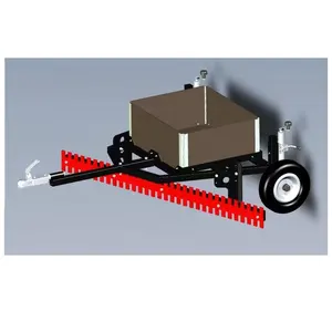 Custom atv trailer road scrapers lawn grader for farm or yard tractor grader