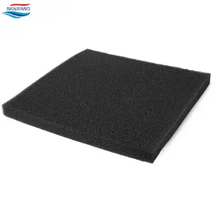 Aquarium Filter Cotton Black Sponge 10-60ppi Polyurethane Foam Filter