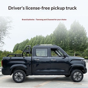 Nuevo Vehículo Eléctrico de Cuatro Ruedas, Camioneta Eléctrica Familiar y Camión de Carga de Doble Uso, Batería de Plomo-Ácido, 3-7.5kW, 60km/<span class=keywords><strong>h</strong></span> - Product Image 2