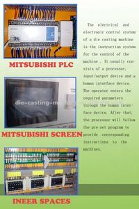 알루미늄 및 황동 합금을위한 160T 180T 고압 알루미늄 다이 캐스팅 기계 - Product Image 5