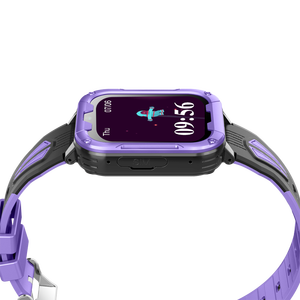 Montre GPS intelligente pour enfants avec <span class=keywords><strong>jeux</strong></span> <span class=keywords><strong>APP</strong></span> <span class=keywords><strong>Store</strong></span> Video Call Tracker Watch Phone 4G Watch Purple Color Good for Boy Girl Best Gift - Product Image 5