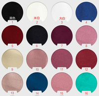 Großhandel 97% Polyester 3% Elasthan Plain Woven elastische Satin Stoff Stretch Seiden glanz Stoff für Schals