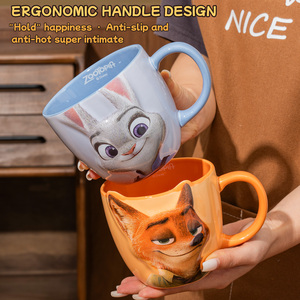 <span class=keywords><strong>Taza</strong></span> de Cerámica <span class=keywords><strong>Disney</strong></span> con Asa, Caja de Regalo de Dibujos Animados, <span class=keywords><strong>Taza</strong></span> para Café, Té y Leche, para Regalo de <span class=keywords><strong>Navidad</strong></span>, Oficina y Hogar - Product Image 5