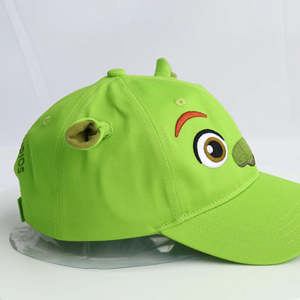 Gorras de béisbol de algodón verde para mujeres y hombres, deportivas, Oxford, orejas bonitas para Primavera/Verano, protección solar, cara, efecto adelgazante, negocios - Product Image 1