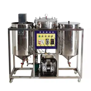 Hot Sale In Turnkey South Africa Refine Edible Vegetable Processed From Palm Sunflower Oil Refining Machine