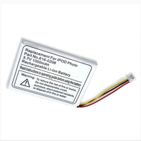 Batería de Iones de Litio RHINO POWER de Alta Calidad, 3.7V 1000mAh, para Reemplazo de IPOD 4ta Generación, 616-0183 para Classic 4ta Generación