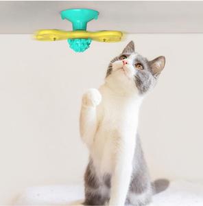 <strong>Cat</strong> Windmill Toy <strong>Funny</strong> Massage Rotatable <strong>Cat</strong> Toys With <strong>Catnip</strong> Ball Teeth Cleaning Pet Products - Product Image 4