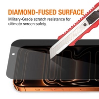 Protection d'écran de confidentialité pour iPhone 17 Pro Max, 28 degrés, 2.5D, 0.33mm, compatible avec iPhone 17, 16, 15, 14, 13, 12