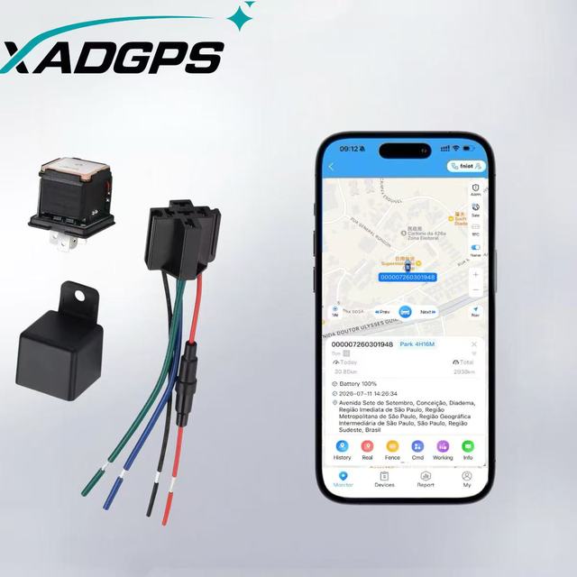 4G GPS Tracker for Car with Remote Engine Cut Off and Real-Time Fleet Management System