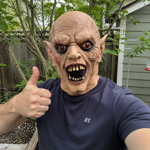 <span class=keywords><strong>Maschera</strong></span> in Latex Realistica e Divertente <span class=keywords><strong>da</strong></span> Vampiro, Spaventosa <span class=keywords><strong>Maschera</strong></span> Integrale per Halloween, Cosplay, Feste per Adulti, Scherzi ed Eventi in Costume - Product Image 3