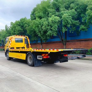 Camión Grúa de Plataforma Plana Foton de 8 y 10 Toneladas, Listo para Enviar, Camión de Remolque de Plataforma Deslizante de 8t, Precio de Fábrica - Product Image 3