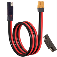 Cable Adaptador Premium de Panel Solar MC4 a XT60i de 10AWG con Pin de Señal para la Serie EcoFlow DELTA, 30A Máx.