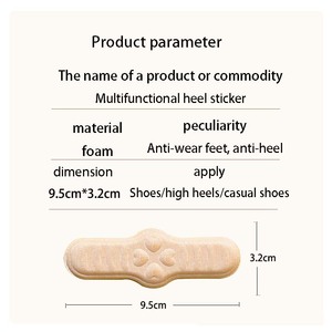 Femme Anti-chute talon cuir mocassins chaussures avec bâton arrière grand changement petit artefact demi-Code semelles en gros - Product Image 5