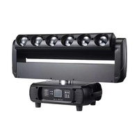 Barre d'éclairage à tête mobile sans électrode XY 6x60W RGBW 4 en 1 LED Beam pour DJ discothèque