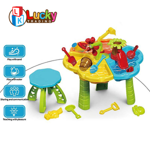 Jouets d'été Lucky Toys, jouets d'extérieur pour enfants, <span class=keywords><strong>table</strong></span> de plage, <span class=keywords><strong>table</strong></span> d'activités sensorielles, <span class=keywords><strong>table</strong></span> <span class=keywords><strong>à</strong></span> <span class=keywords><strong>sable</strong></span> et <span class=keywords><strong>à</strong></span> eau - Product Image 2